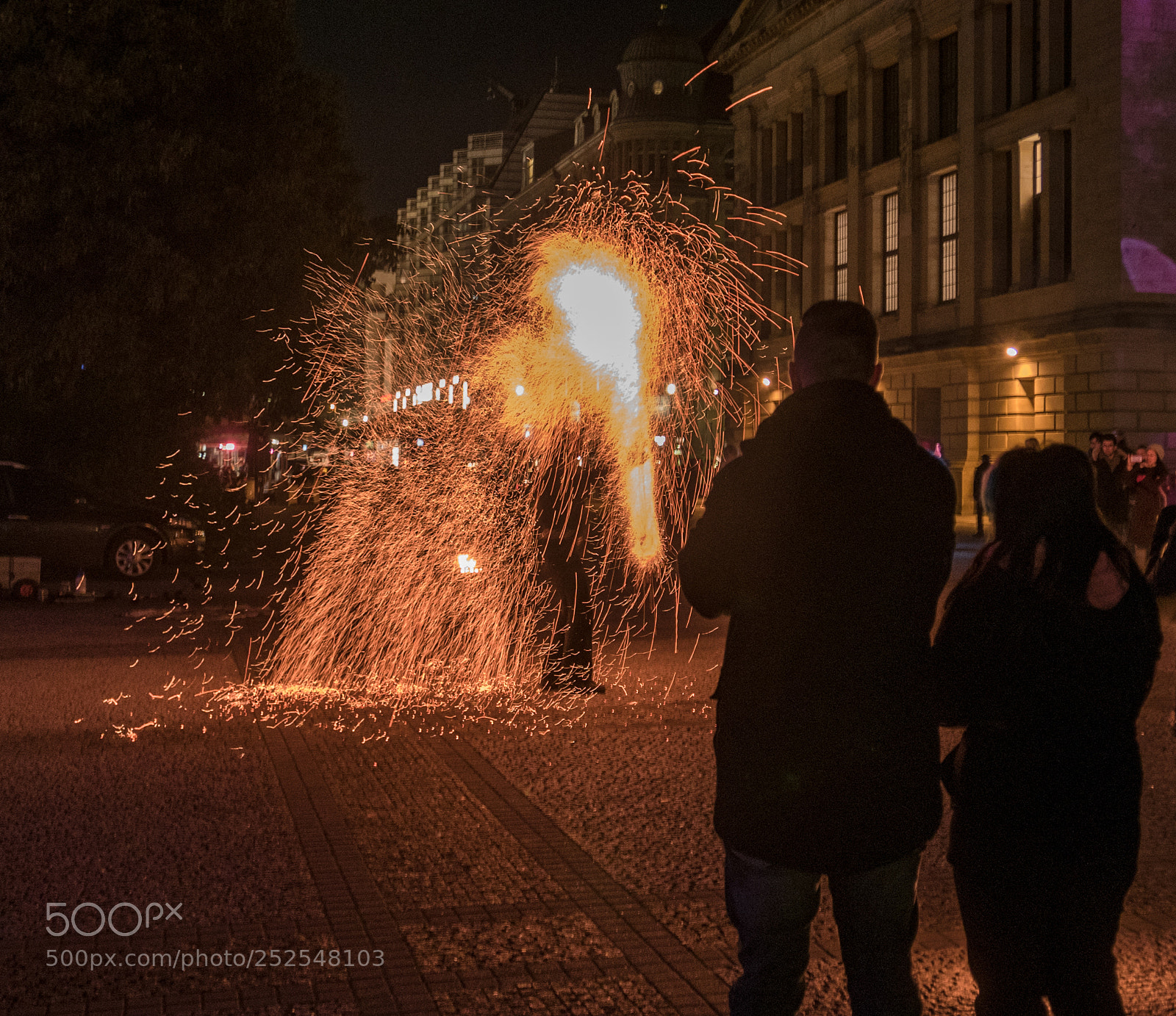 Panasonic Lumix DMC-LX100 sample photo. Berlin night photography