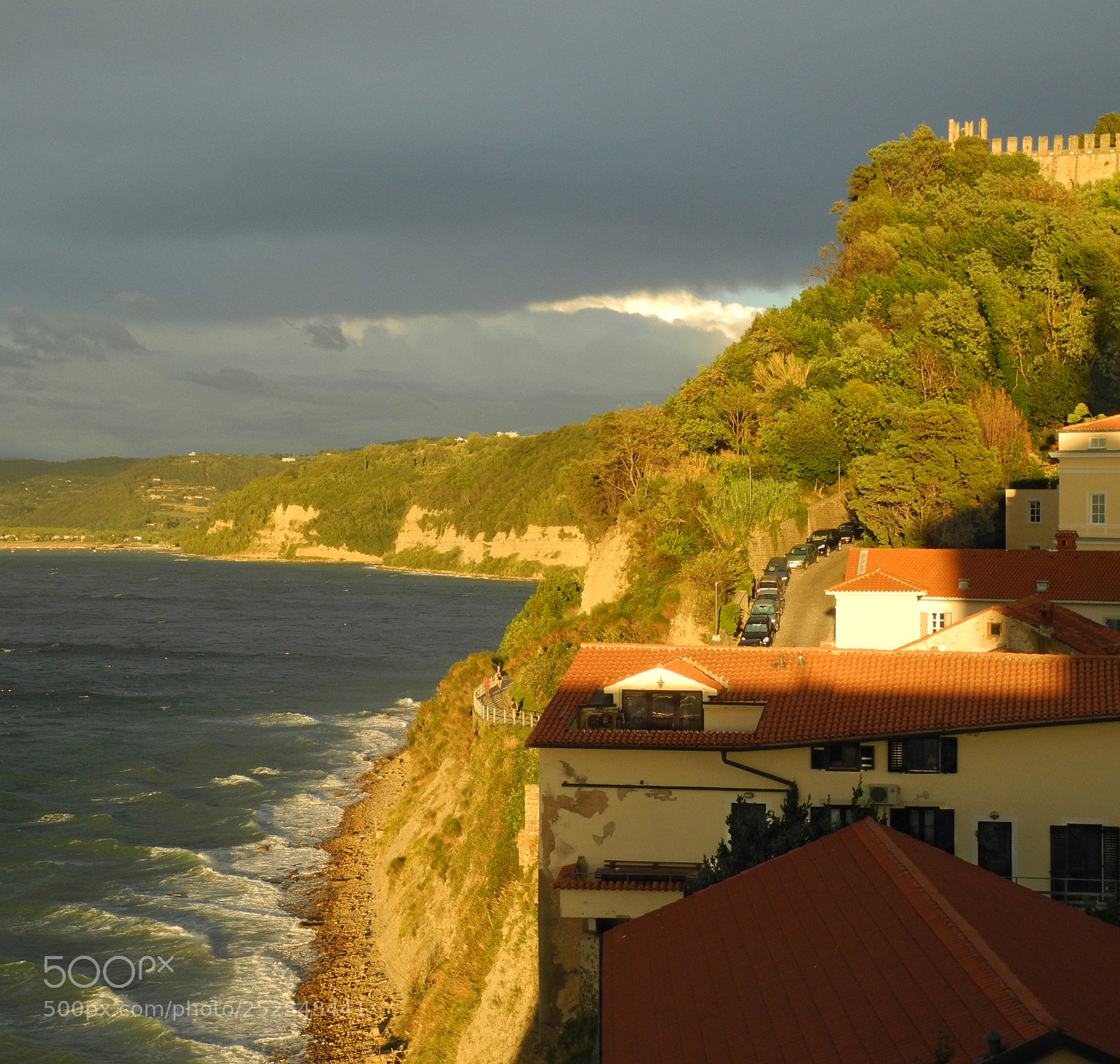 Nikon Coolpix P7000 sample photo. Sunny day in piran photography