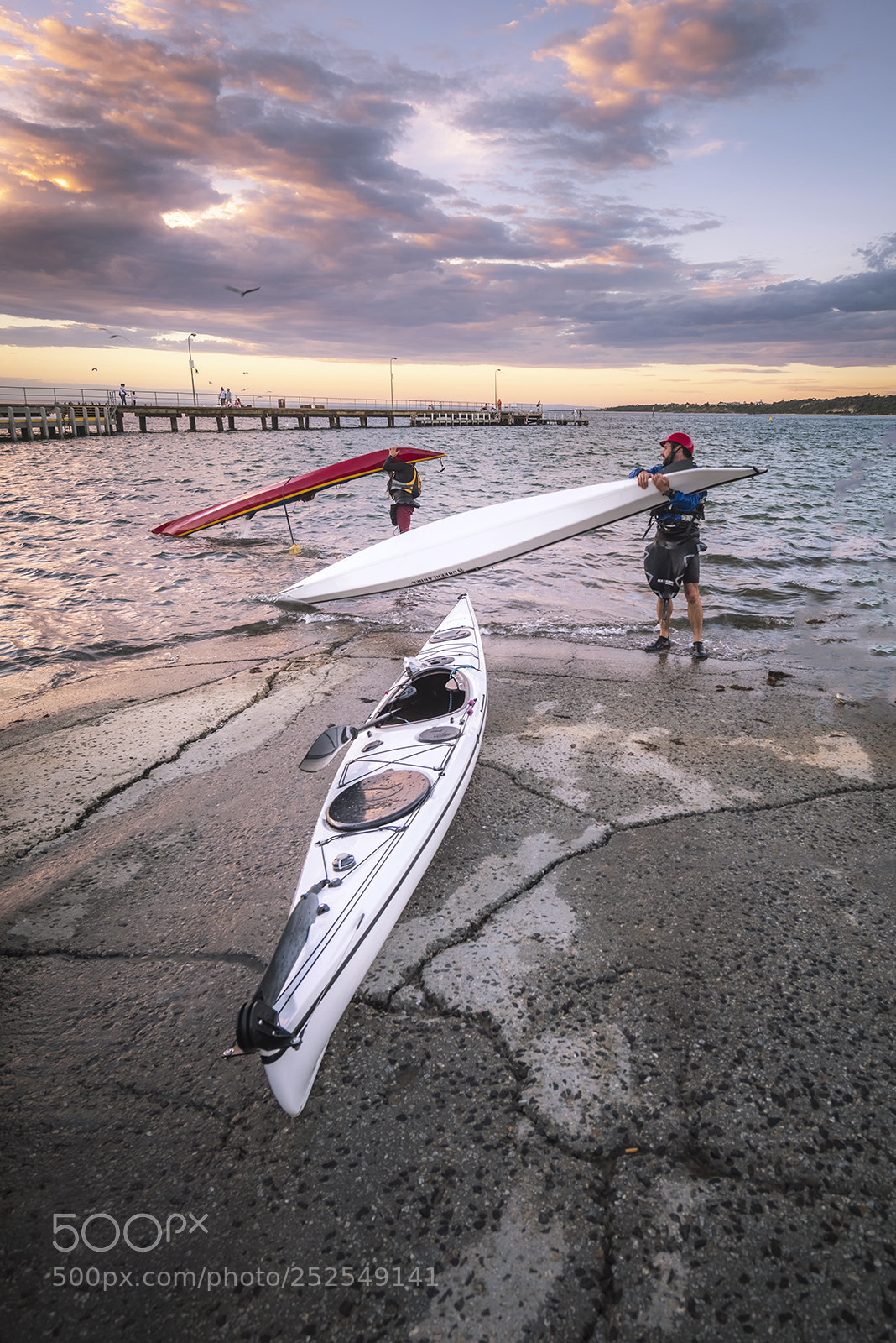 Nikon D810 sample photo. Kayakers photography
