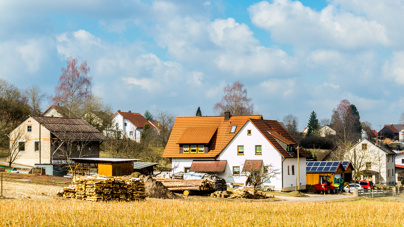 Nikon D3200 sample photo. Country house photography
