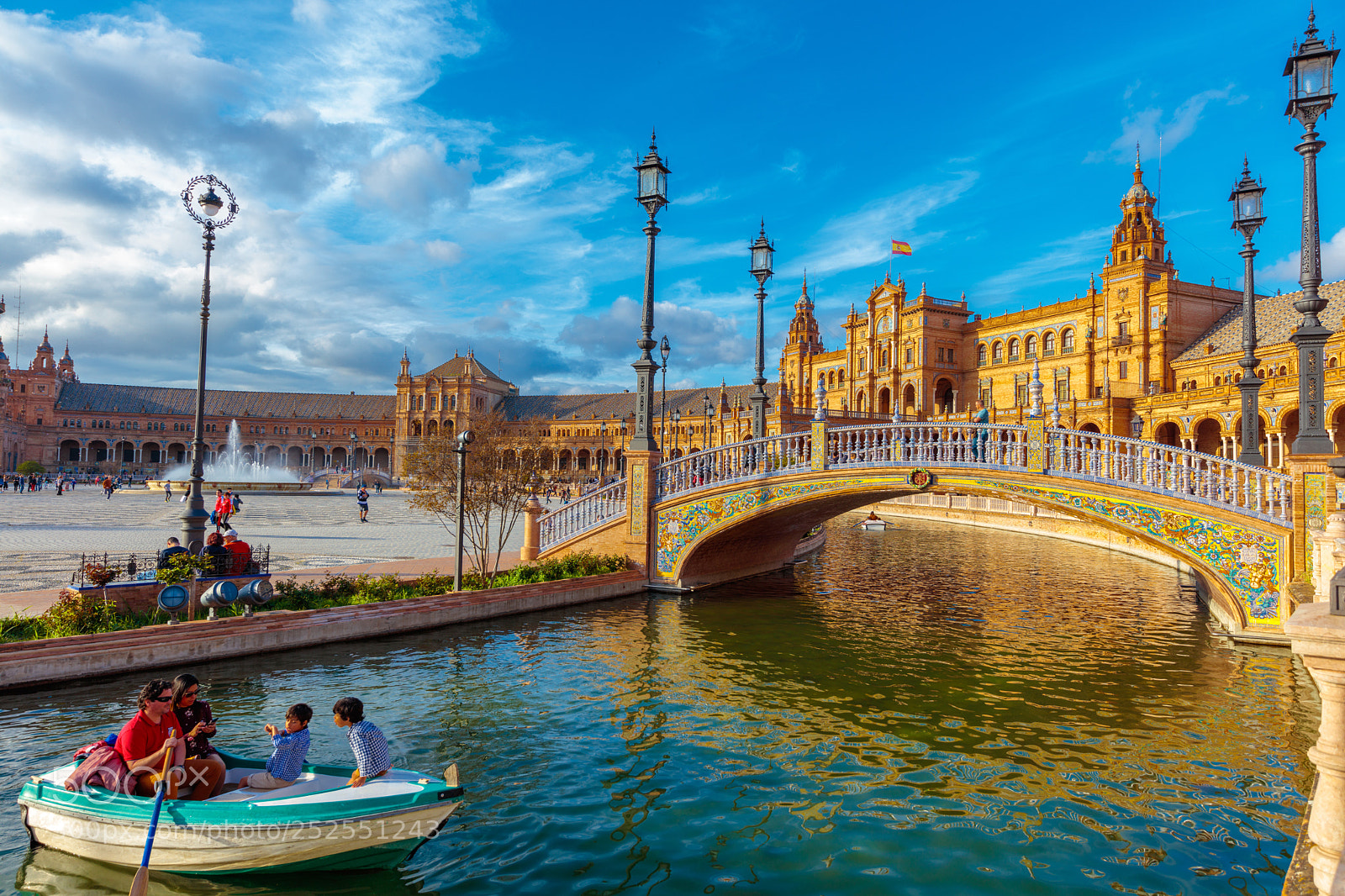 Canon EOS 5DS R sample photo. Plaza españa sevilla photography