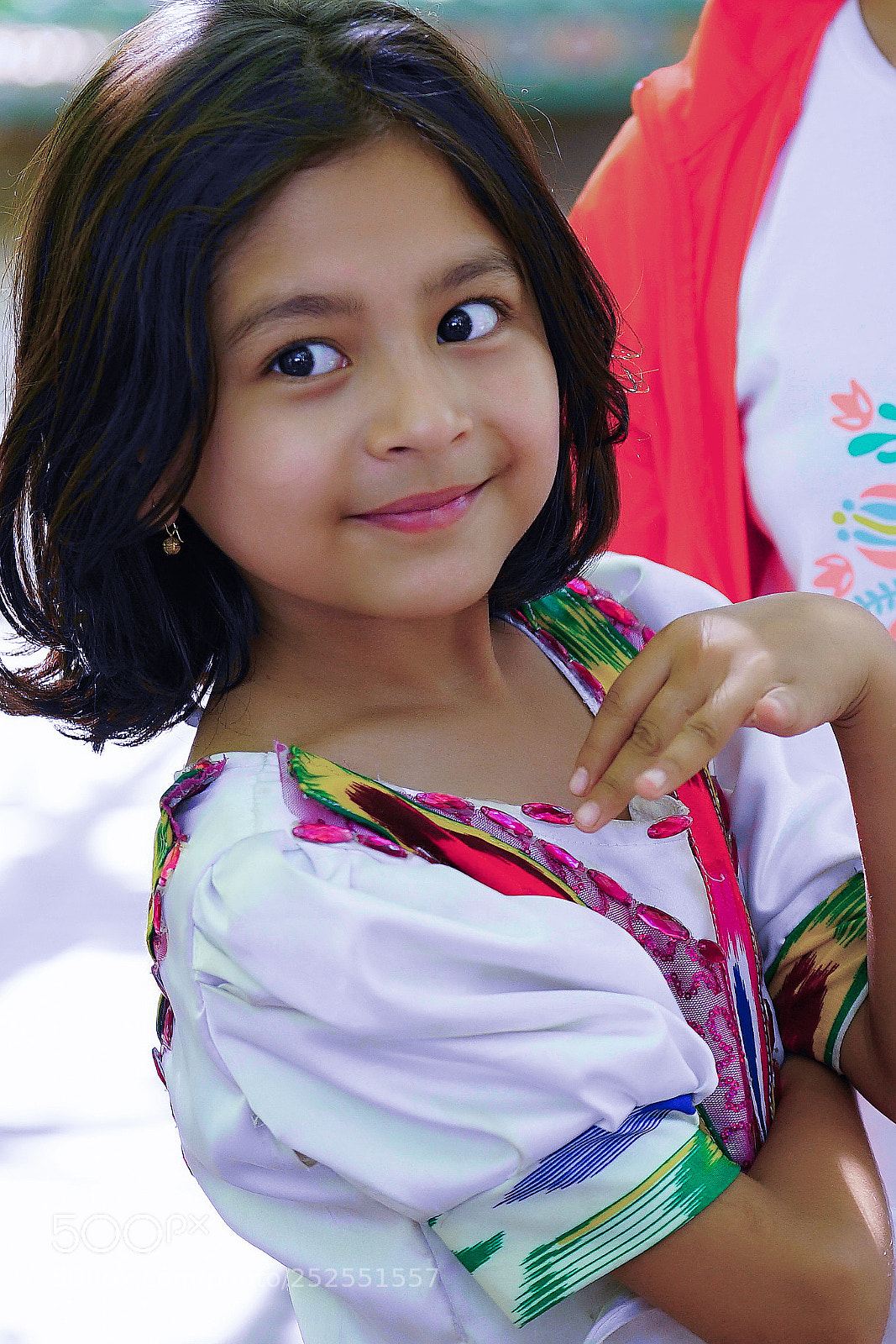 Sony a7S sample photo. 微笑的大眼晴维吾尔族女孩 photography