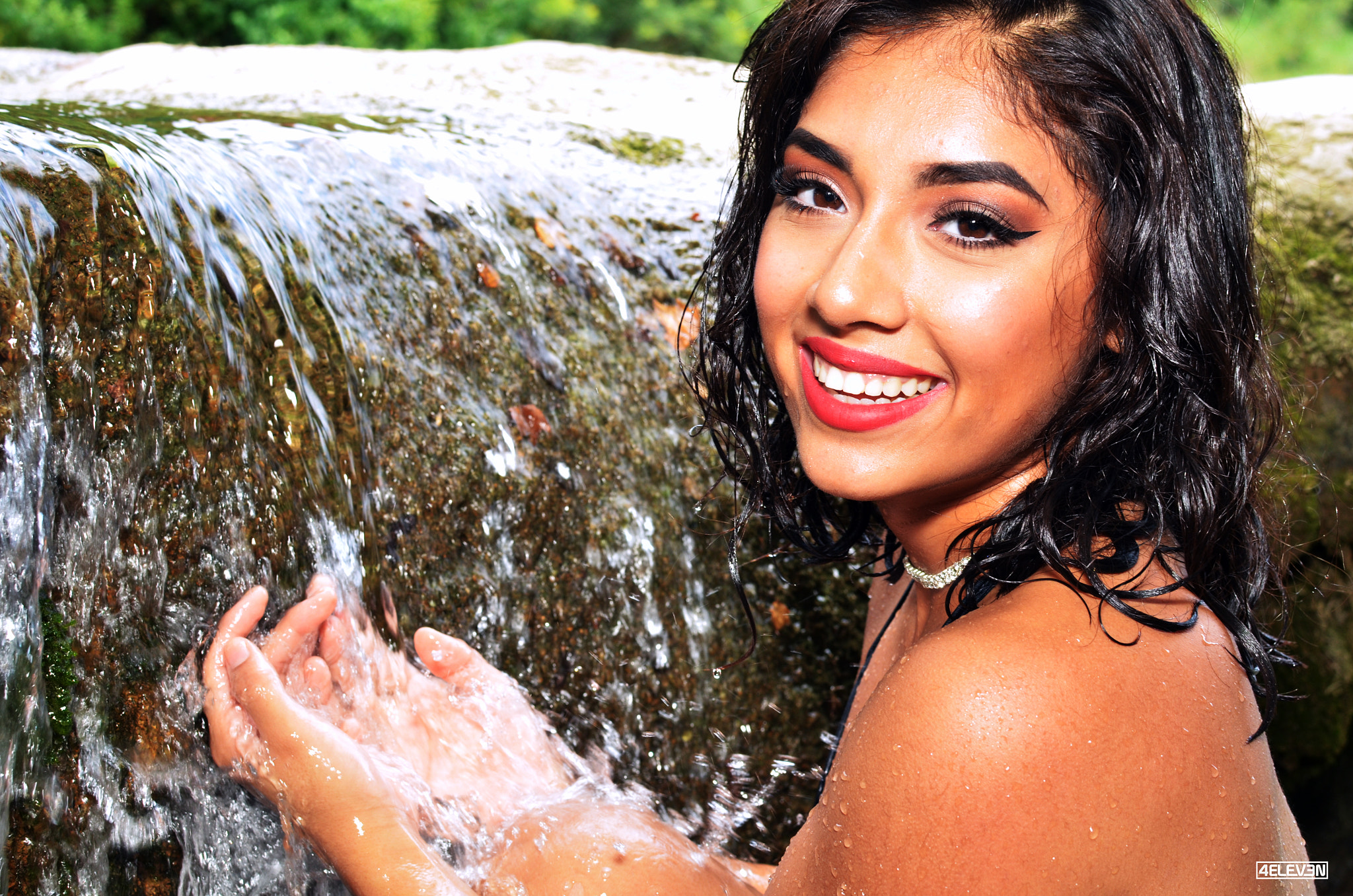 Nikon D7000 + Nikon AF-S DX Nikkor 35mm F1.8G sample photo. Waterfall shoot with bianca photography