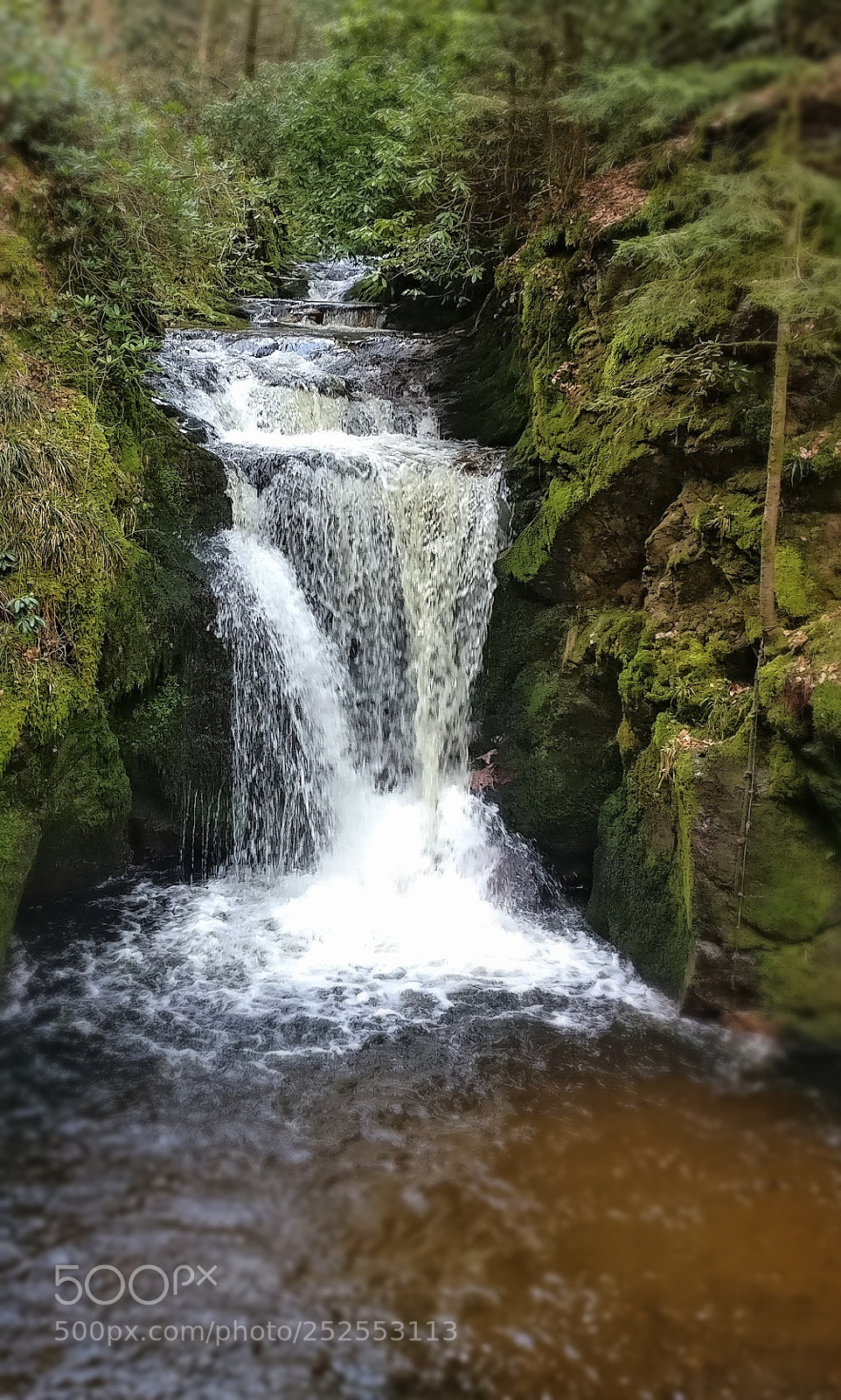 OnePlus A3003 sample photo. Waterfall photography
