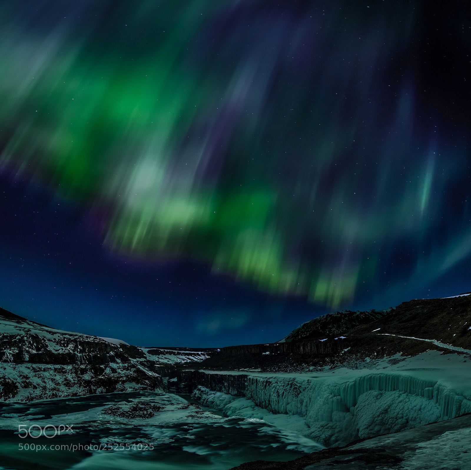 Nikon D810 sample photo. Gullfoss photography
