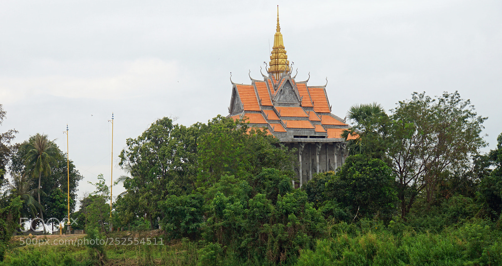Sony a6000 sample photo. Temple at tonle sap photography
