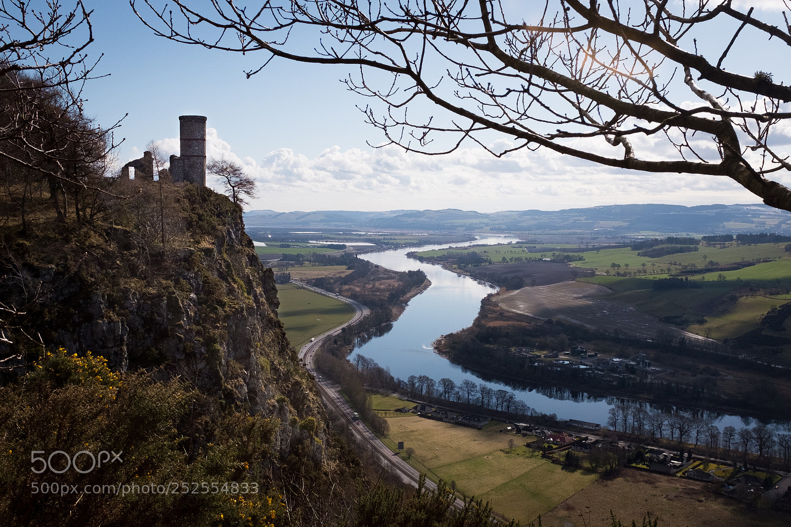 Fujifilm X100T sample photo. Kinnoull hill photography
