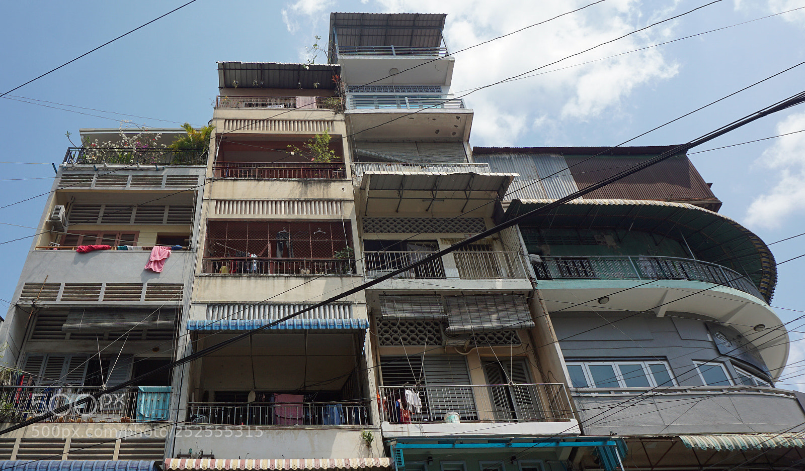 Sony a6000 sample photo. Building in phnom penh photography