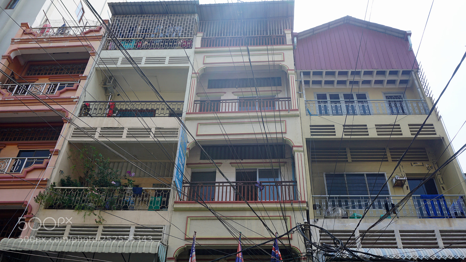 Sony a6000 sample photo. Building in phnom penh photography