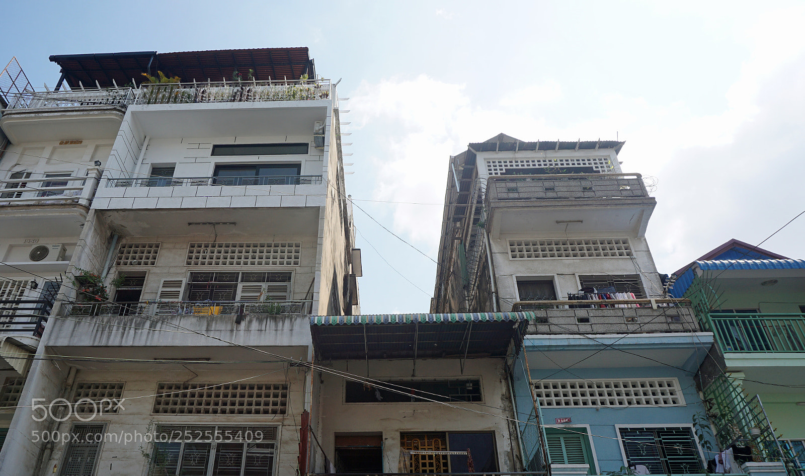 Sony a6000 sample photo. Building in phnom penh photography