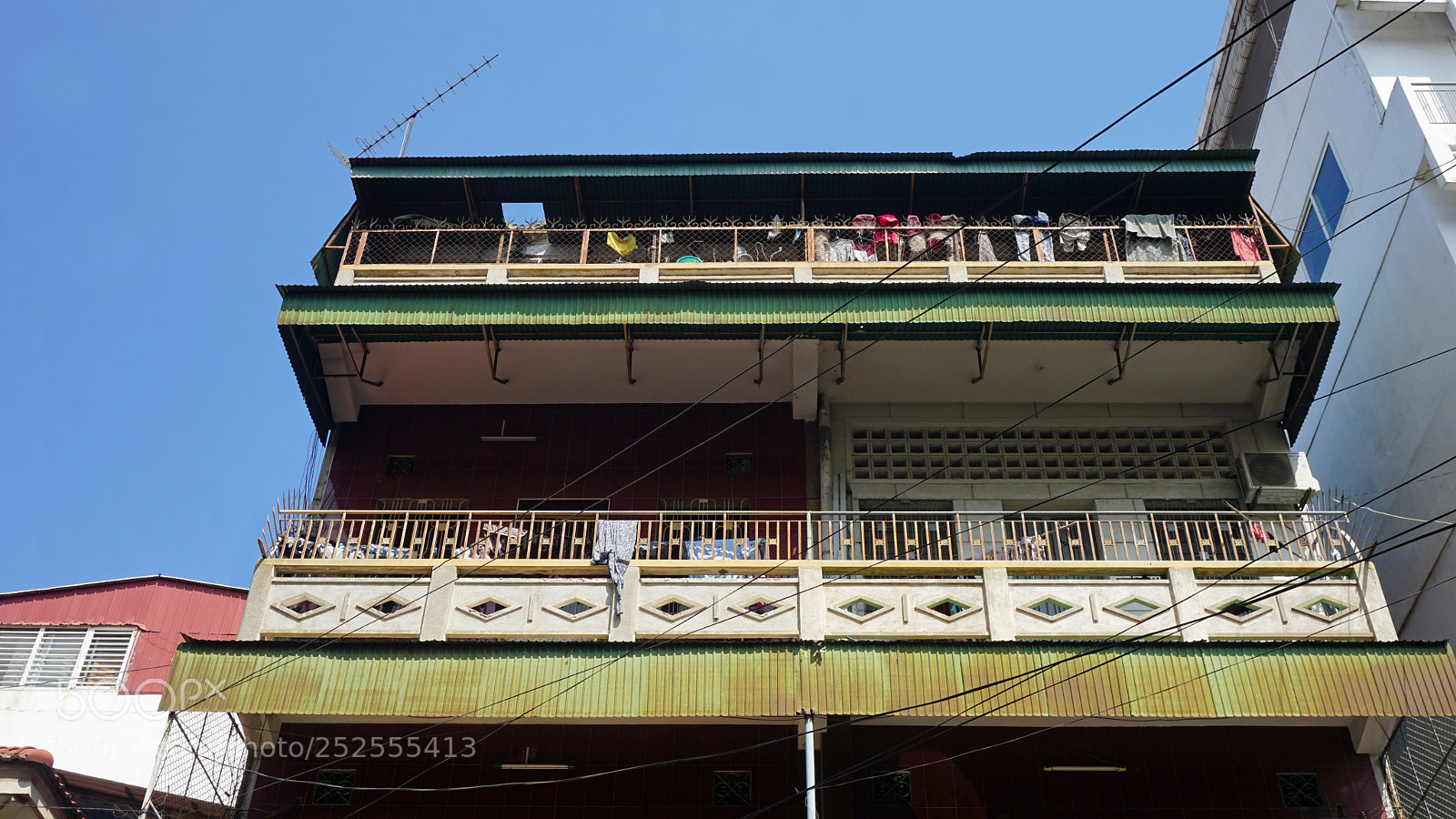 Sony a6000 sample photo. Building in phnom penh photography
