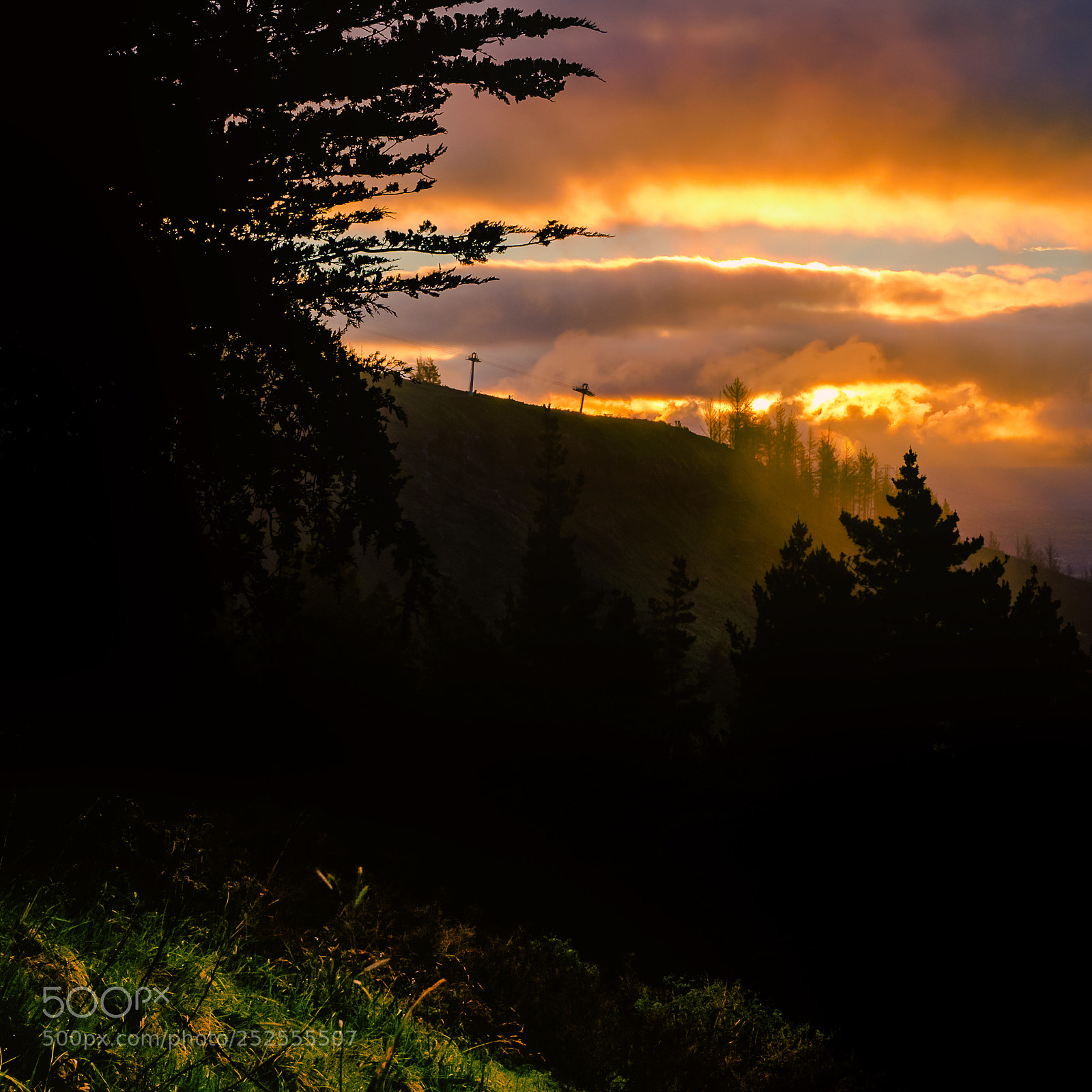 Canon EOS 60D sample photo. Dyers pass sunset (of ) photography