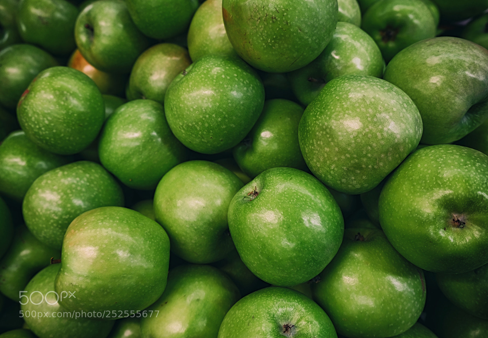 Fujifilm X-T20 sample photo. Delicious healthy green apples photography