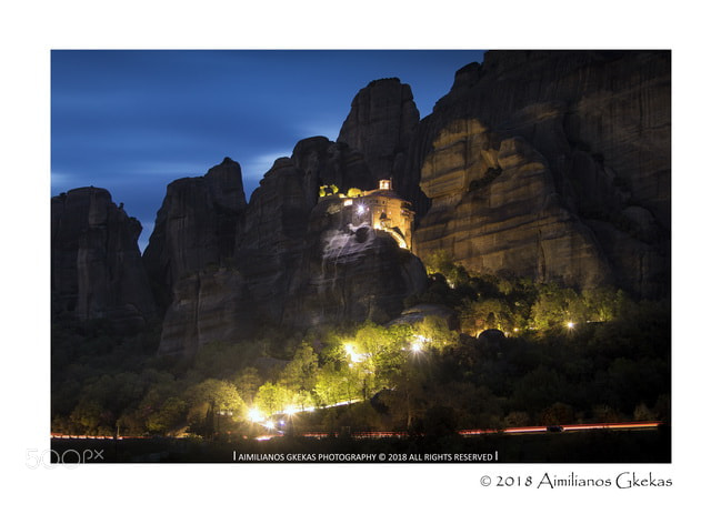 Canon EOS 760D (EOS Rebel T6s / EOS 8000D) sample photo. Meteora monastery photography