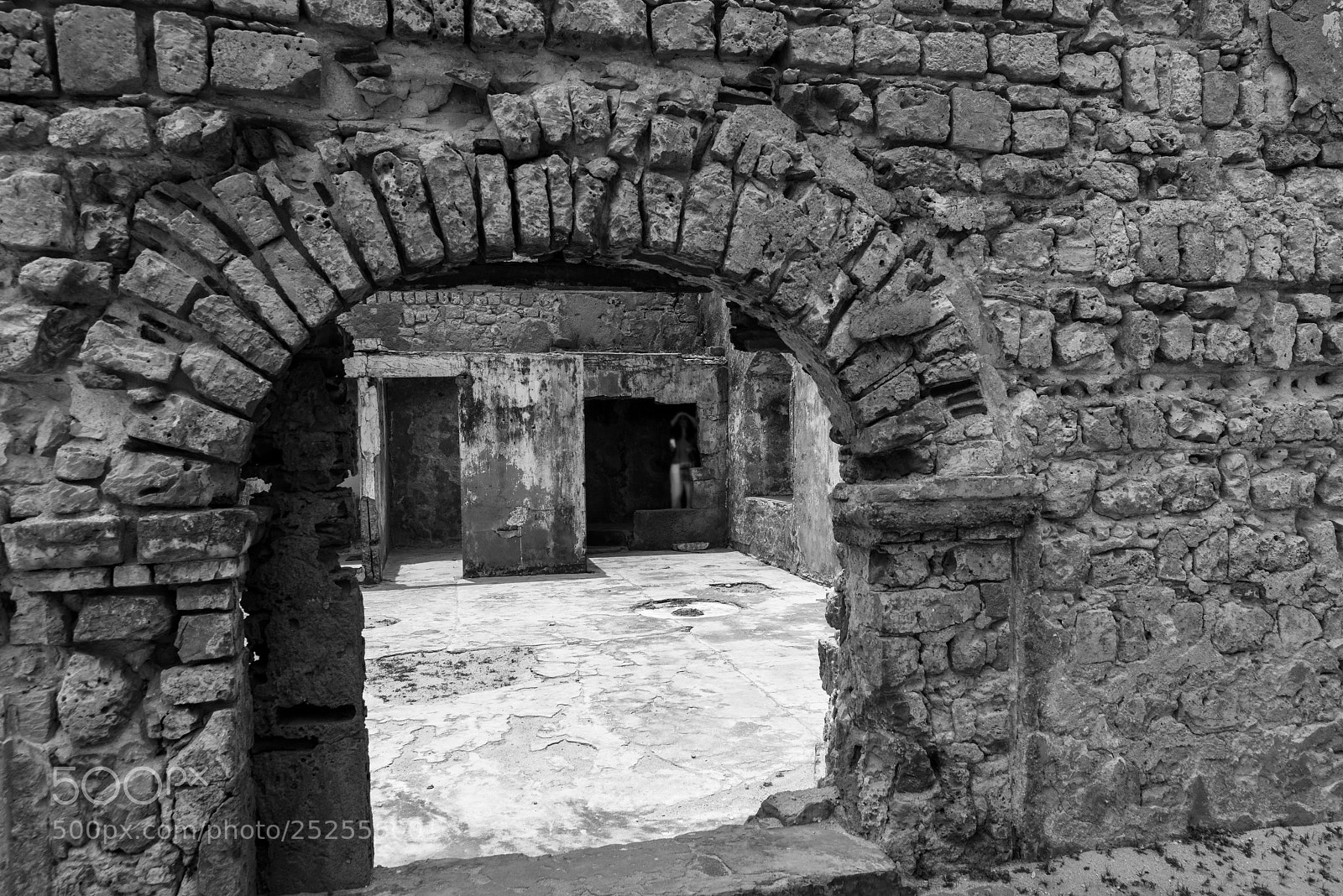 Nikon D810 sample photo. Ghost in the ruins photography