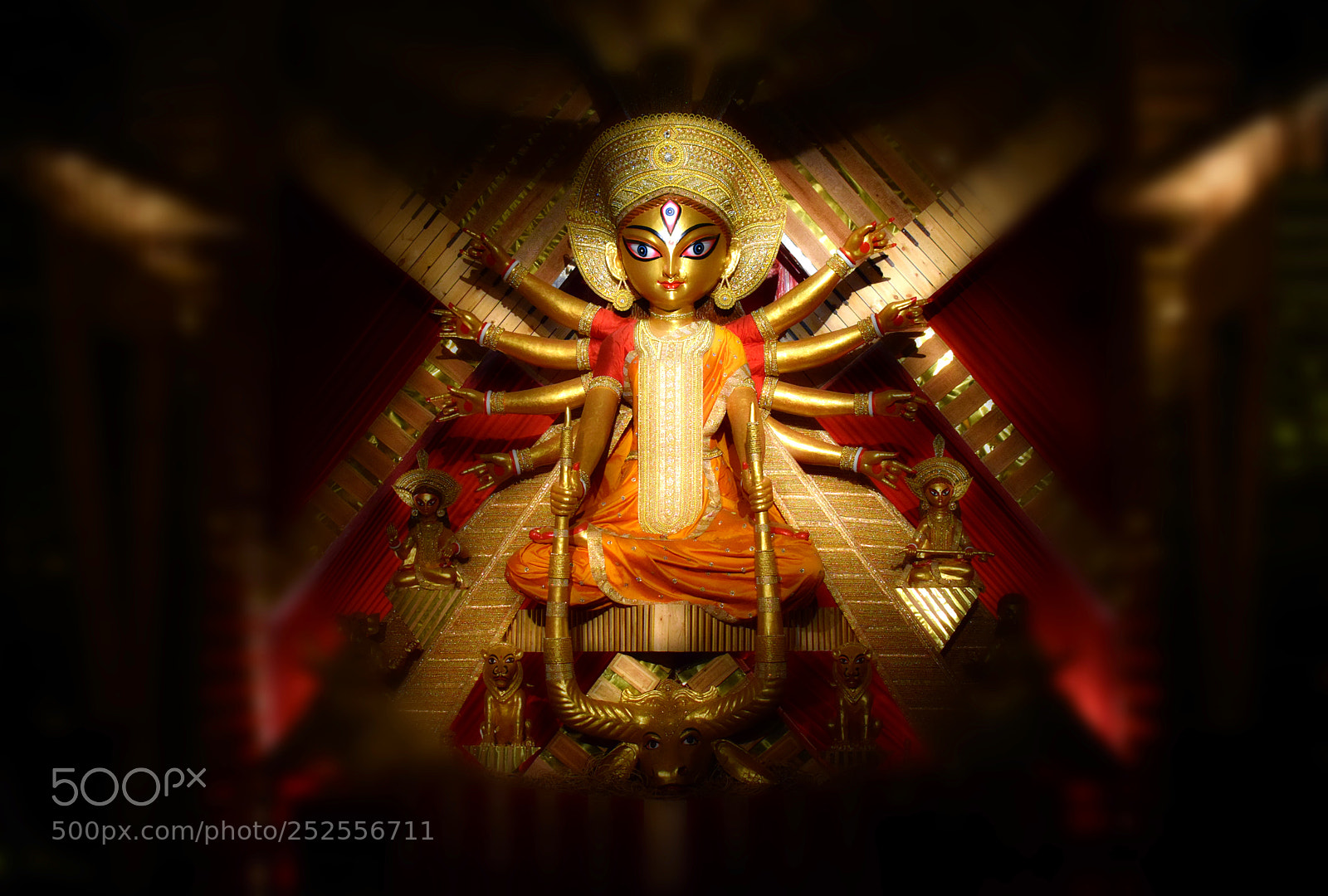 Nikon D3300 sample photo. Goddess durga photography
