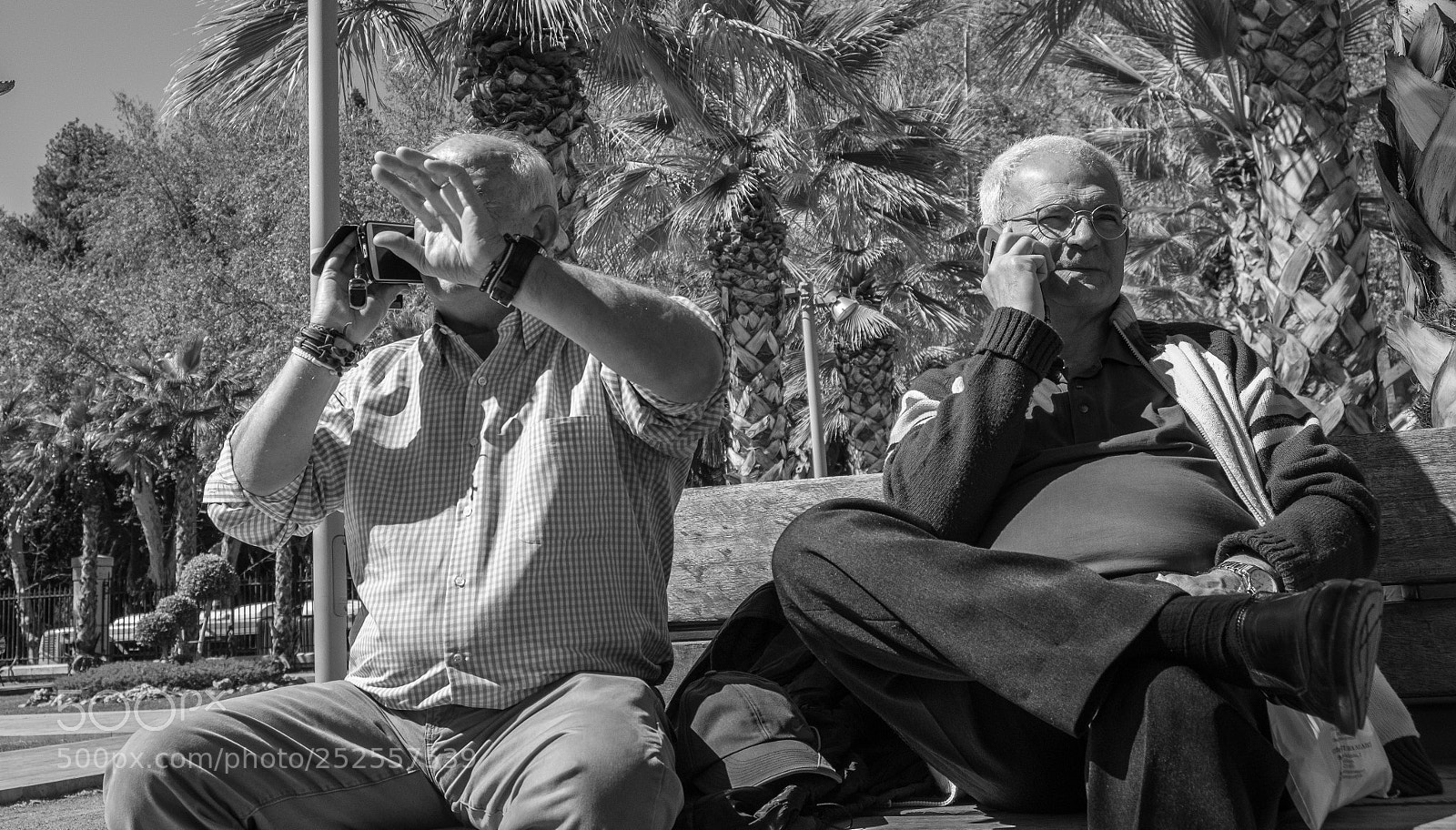 Fujifilm X-T20 sample photo. Double telephone call photography