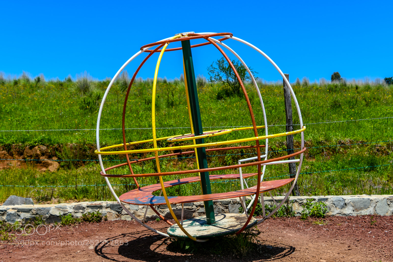Nikon D7500 sample photo. Abandoned playground photography