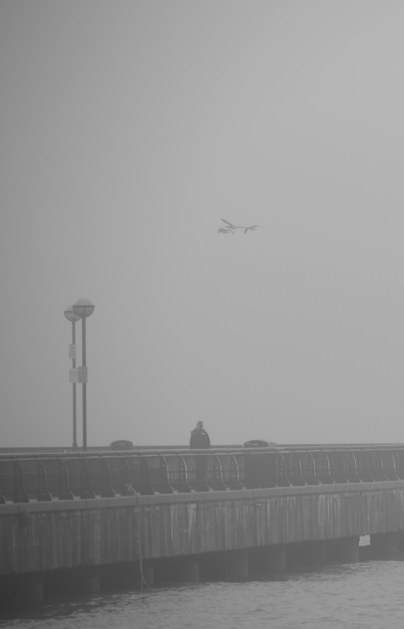 Panasonic Lumix DMC-GF7 sample photo. Foggy hoboken photography