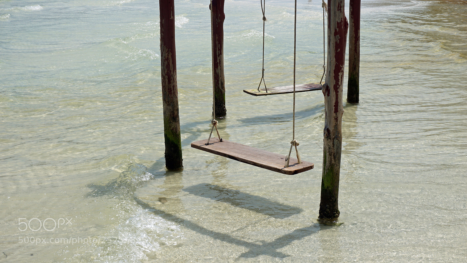 Sony a6000 sample photo. Beach swing photography
