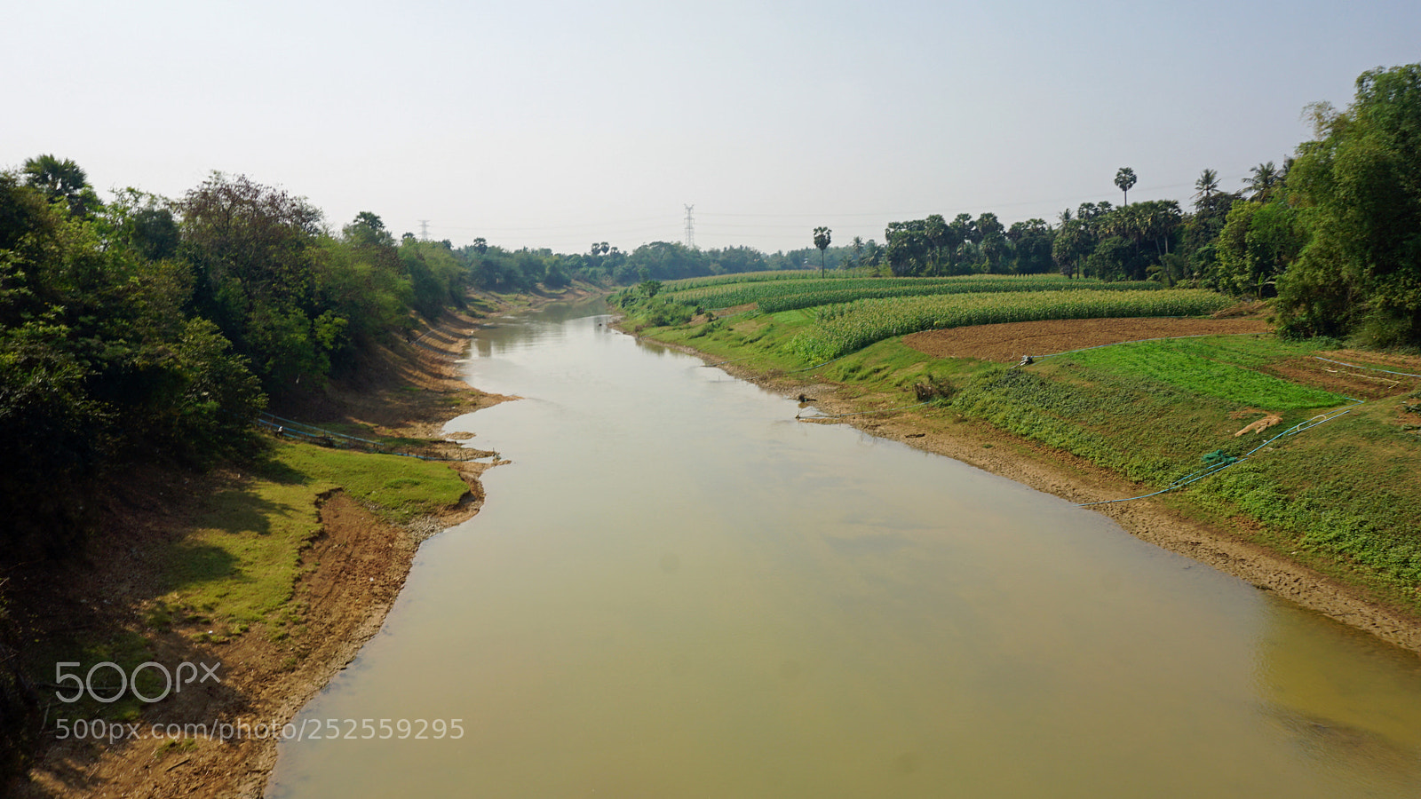 Sony a6000 sample photo. Farmland at tonle sap photography