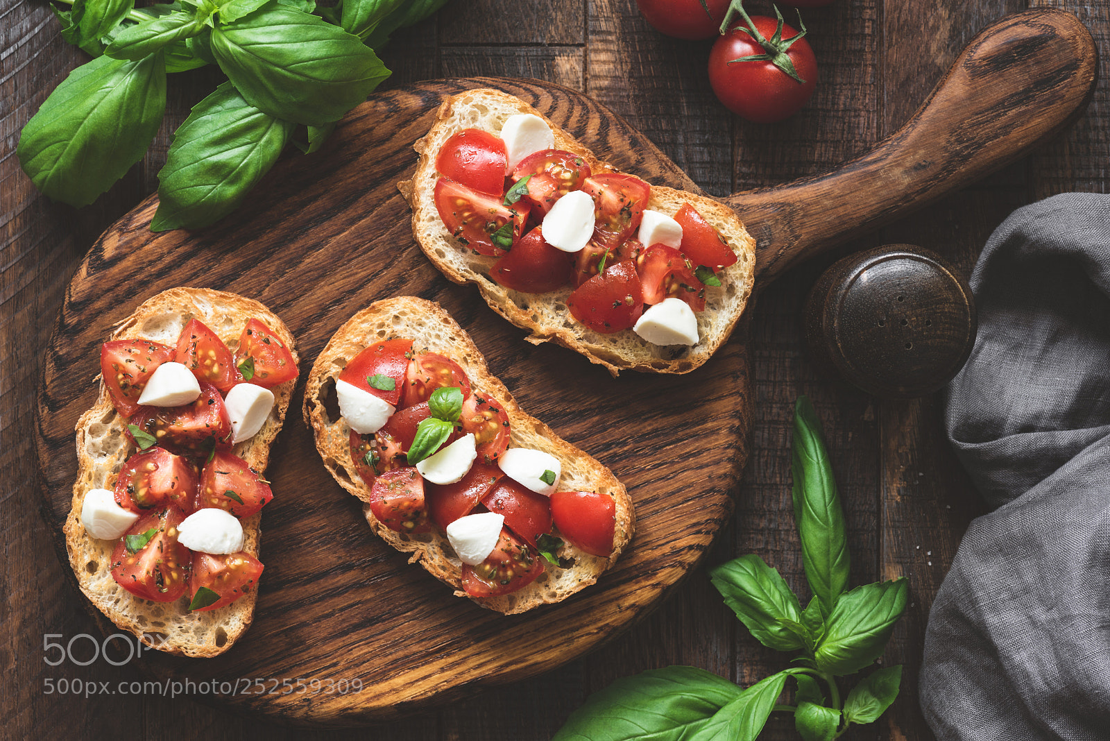 Nikon D810 sample photo. Italian bruschetta antipasti with photography