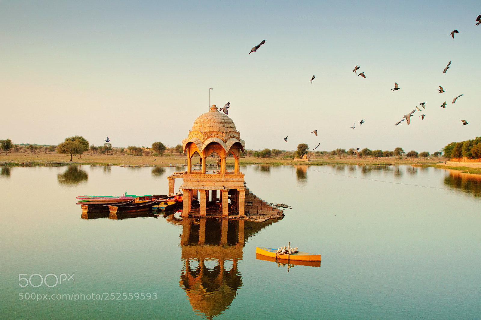 Nikon D90 sample photo. Gadisar lake, jaisalmer photography