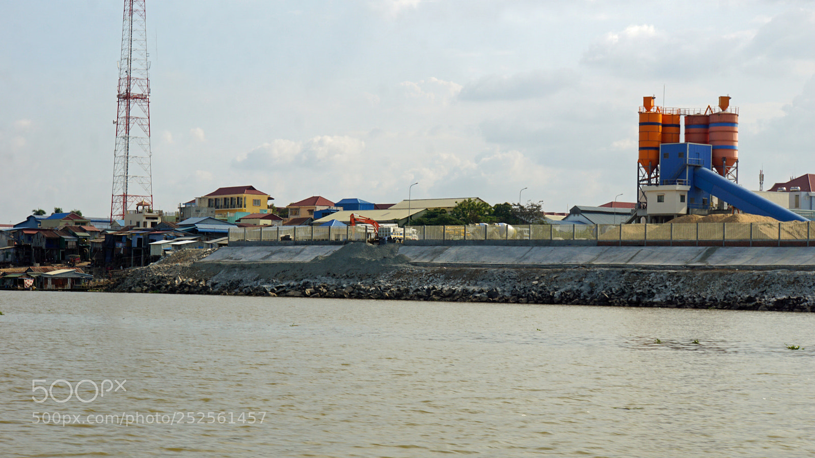 Sony a6000 sample photo. Phnom penh riverside photography