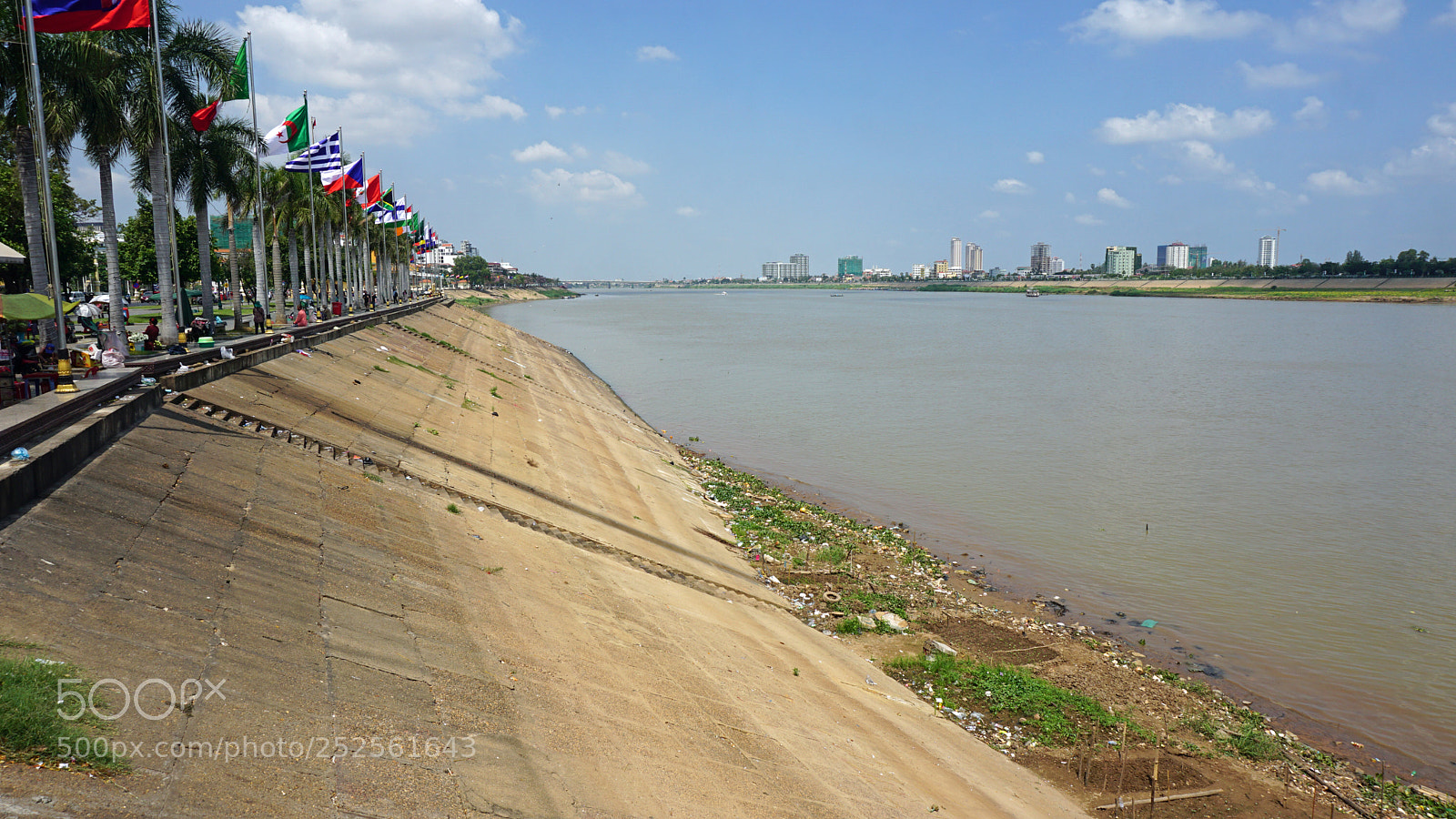 Sony a6000 sample photo. Phnom penh riverside photography