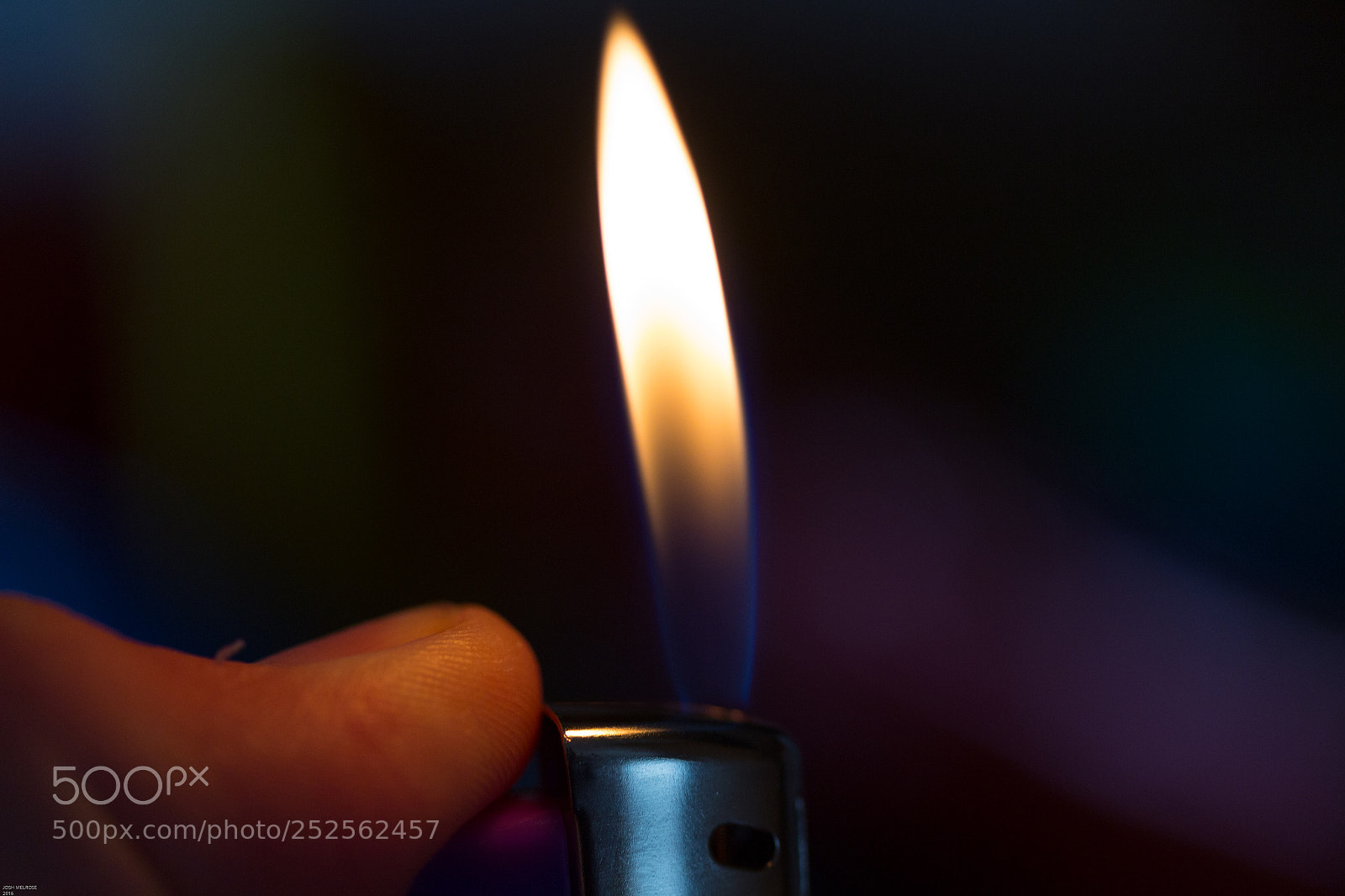 Canon EOS 100D (EOS Rebel SL1 / EOS Kiss X7) sample photo. Lighter flame photography