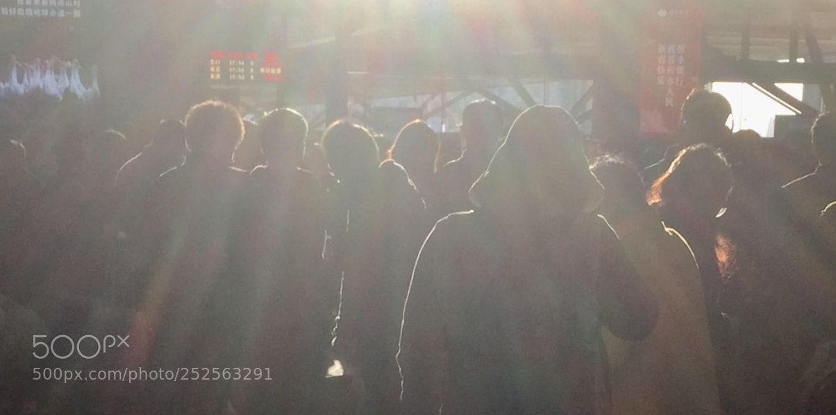 Apple iPhone 6 sample photo. Suzhou railway station photography