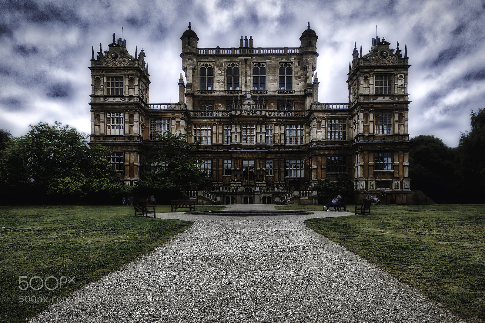 Canon EOS 5D Mark II sample photo. Wollaton hall photography