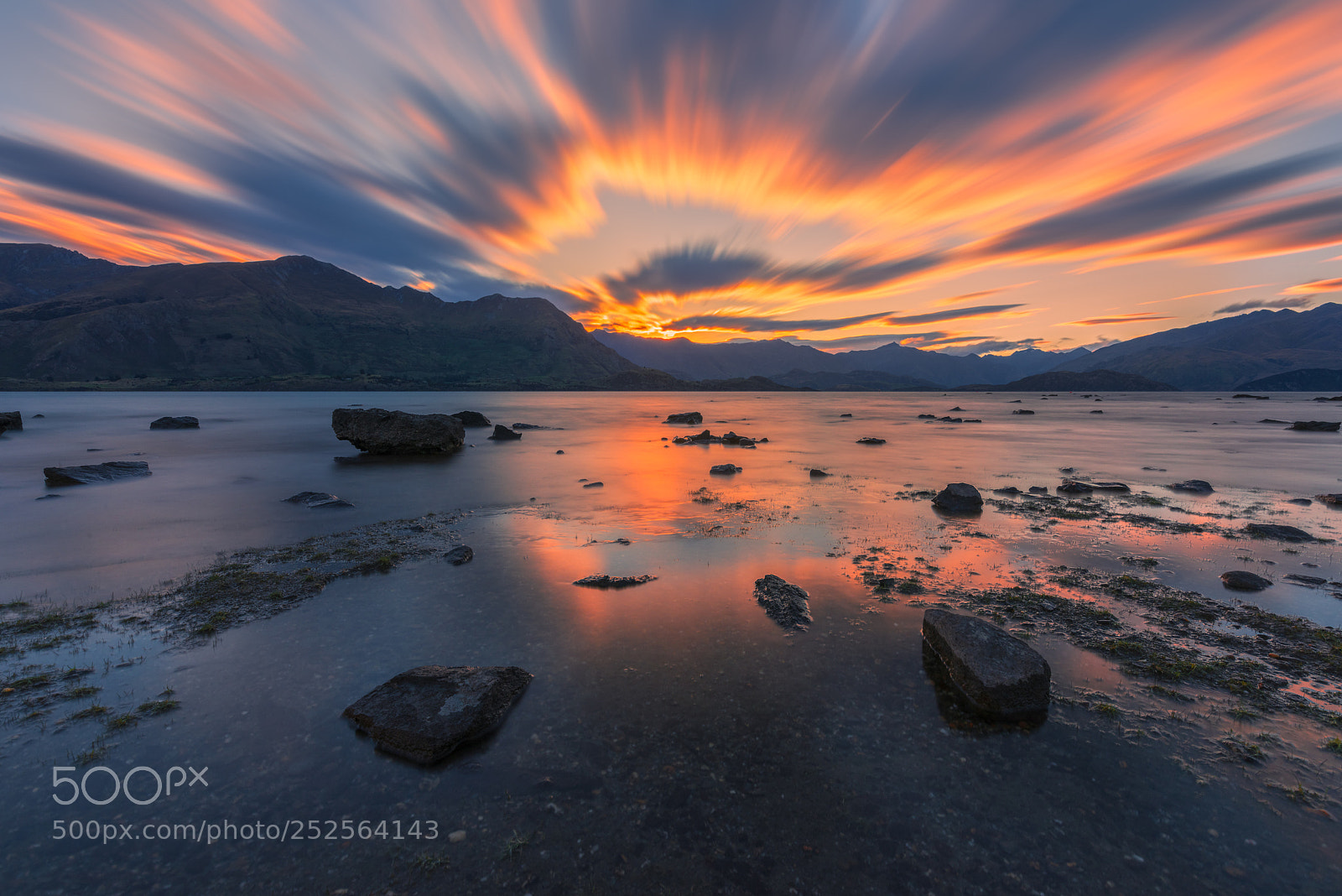 Nikon D810 sample photo. Sunset sky on fire photography