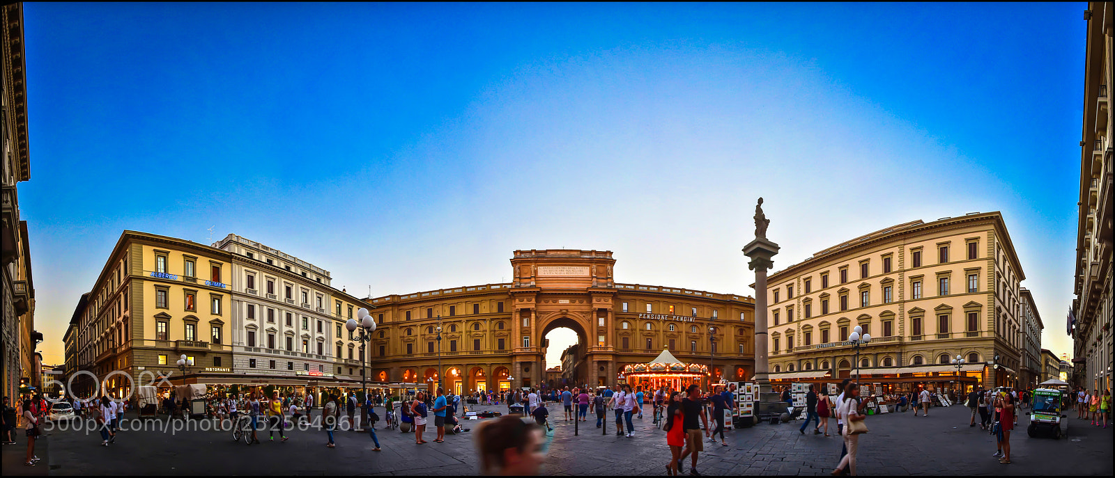 Nikon D7200 sample photo. Firenze, piazza della repubblica photography