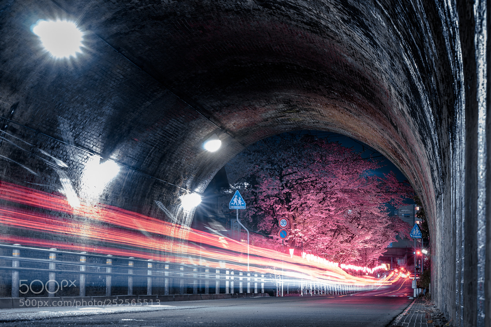 Sony a7 sample photo. Passing a tunnel to photography
