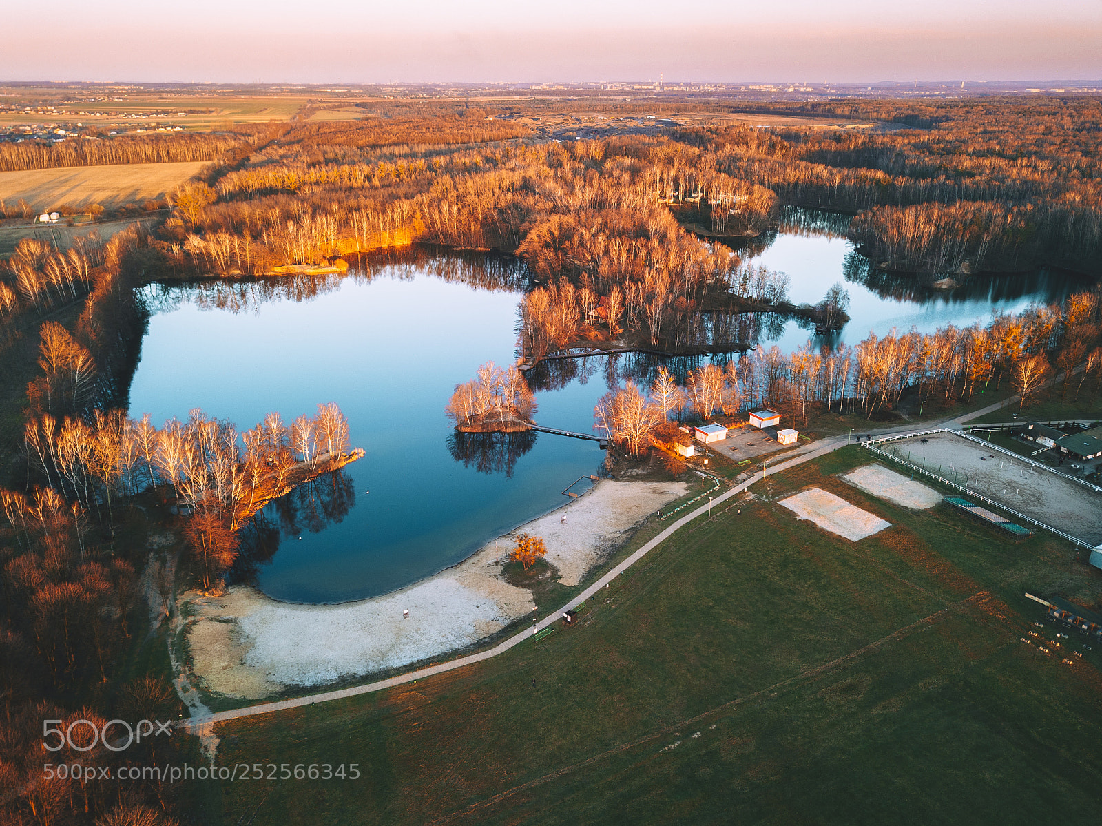 DJI FC220 sample photo. Lake czechowice photography