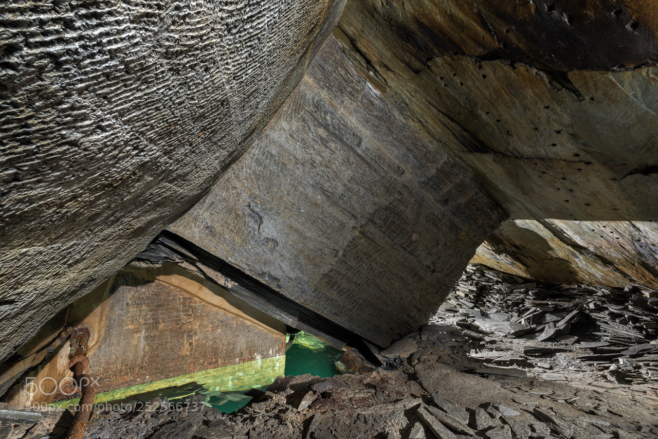 Nikon D600 sample photo. Slate mine architecture photography