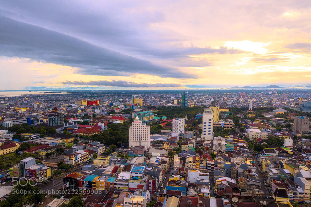 DJI FC220 sample photo. Skyline photography