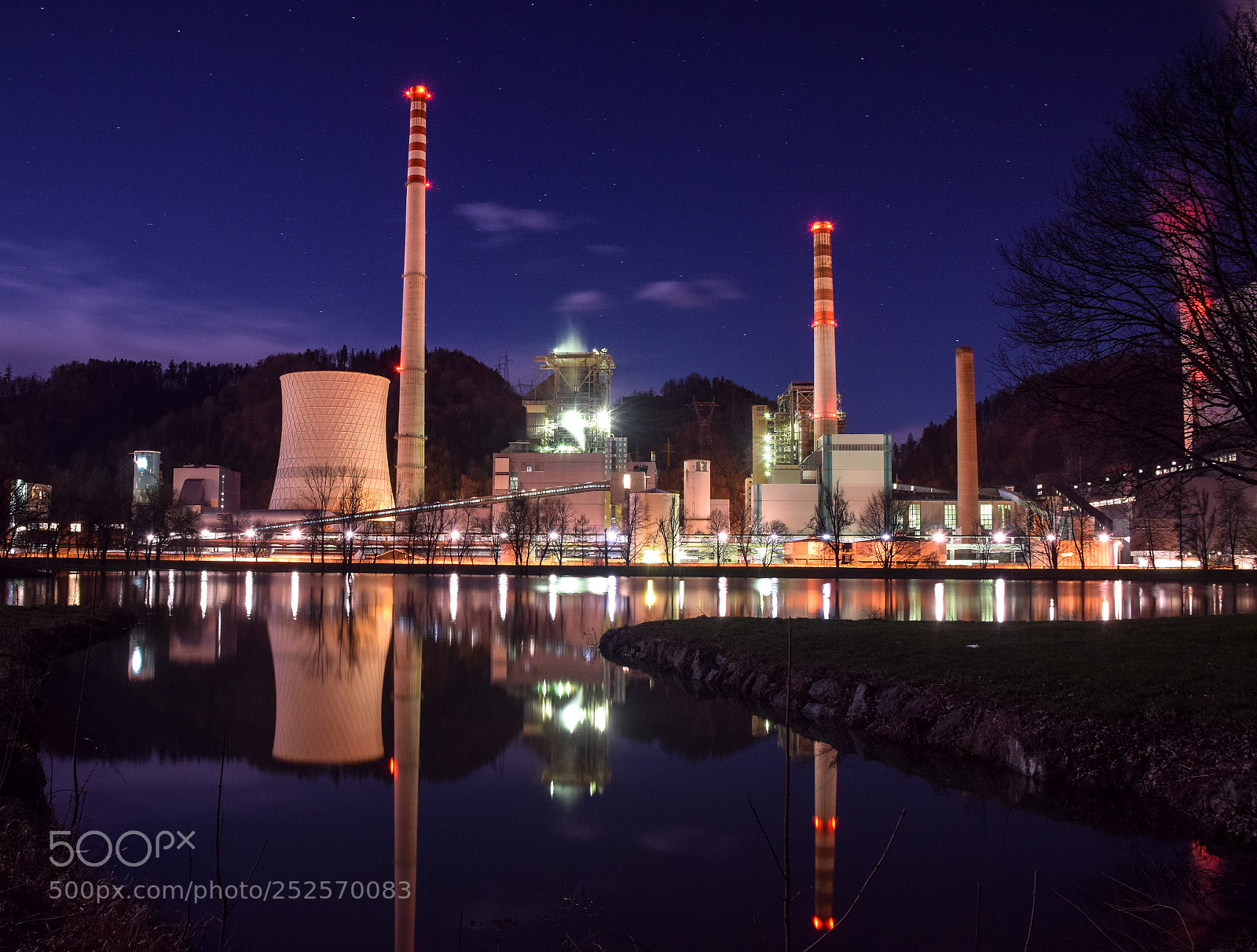 Nikon D5300 sample photo. Power plant photography