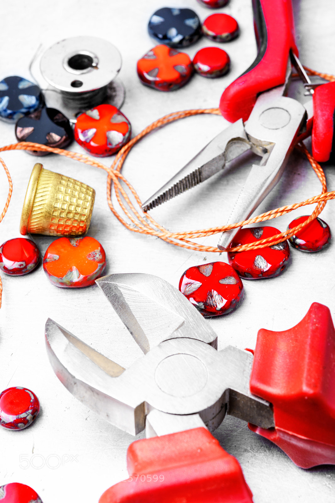 Nikon D7100 sample photo. Making necklaces of glass photography
