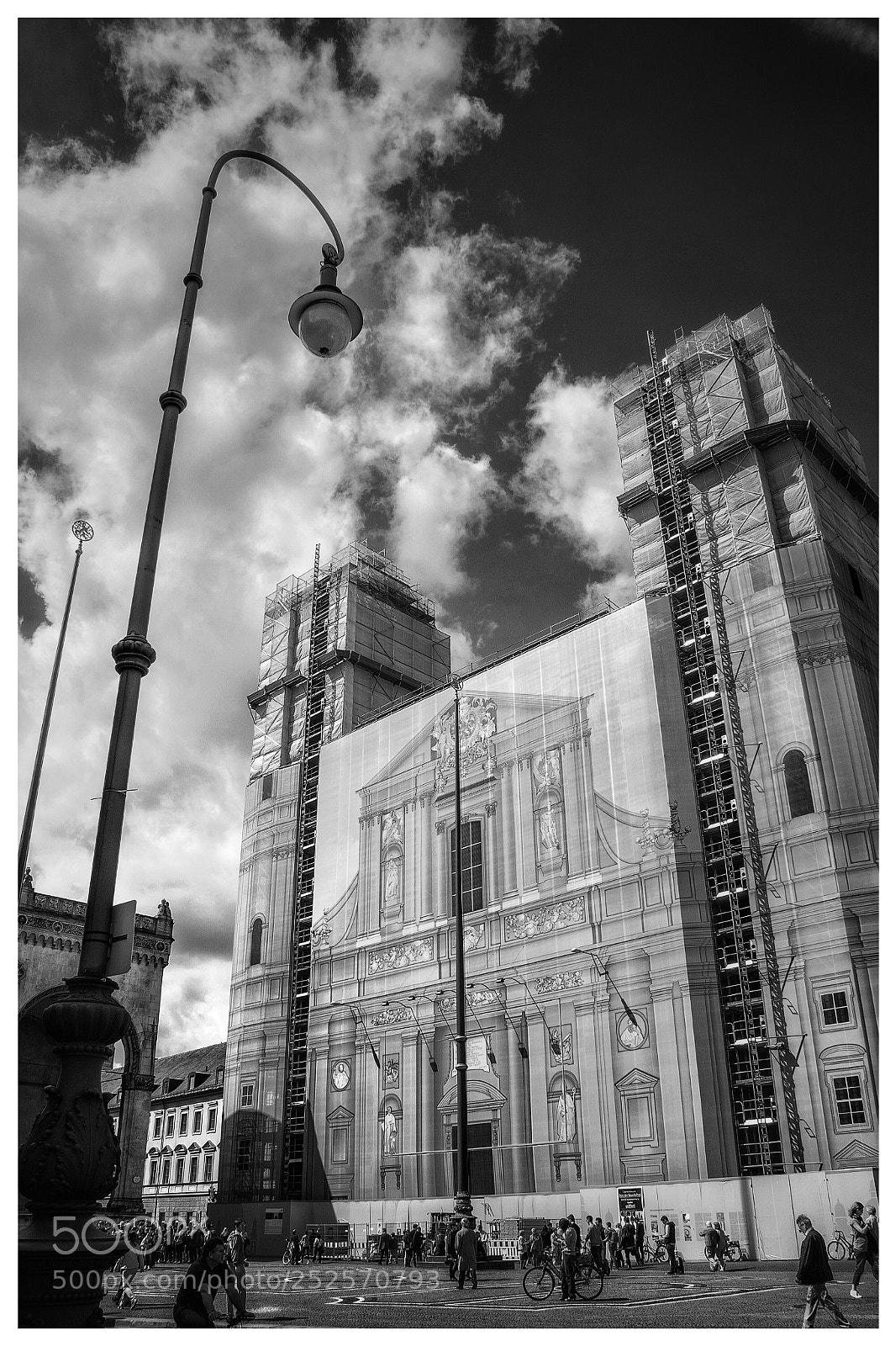 Nikon D5200 sample photo. Theatinerkirche st. cajetan's church photography