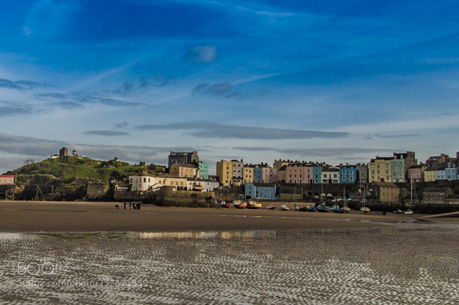 Nikon D3200 sample photo. Tenby harbour photography