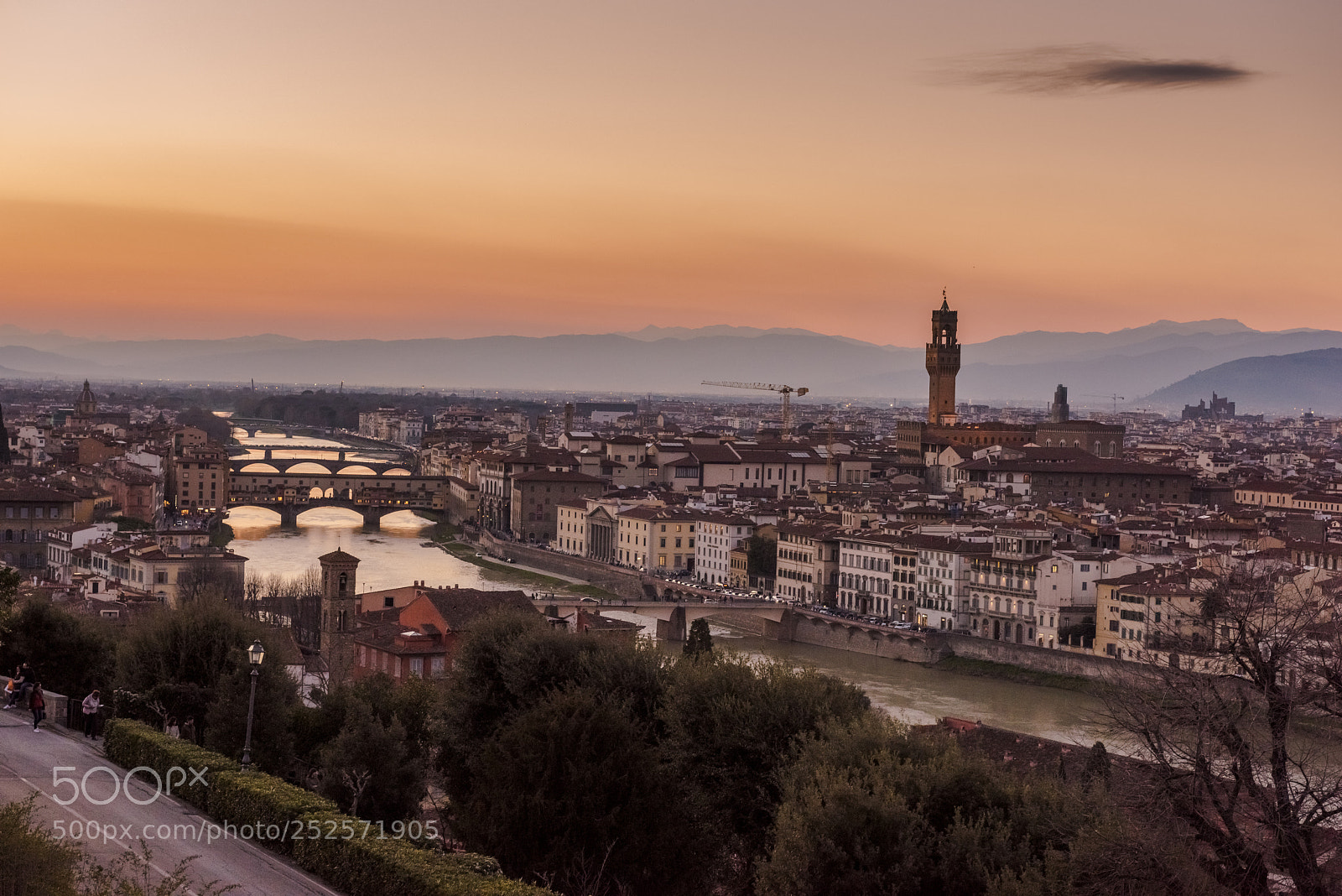 Nikon D810 sample photo. Florence at sunset photography