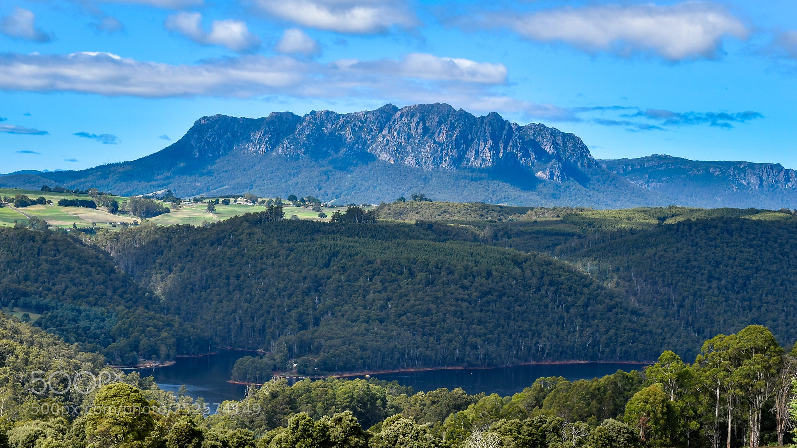 Nikon D3300 sample photo. Ranges of tasmania photography