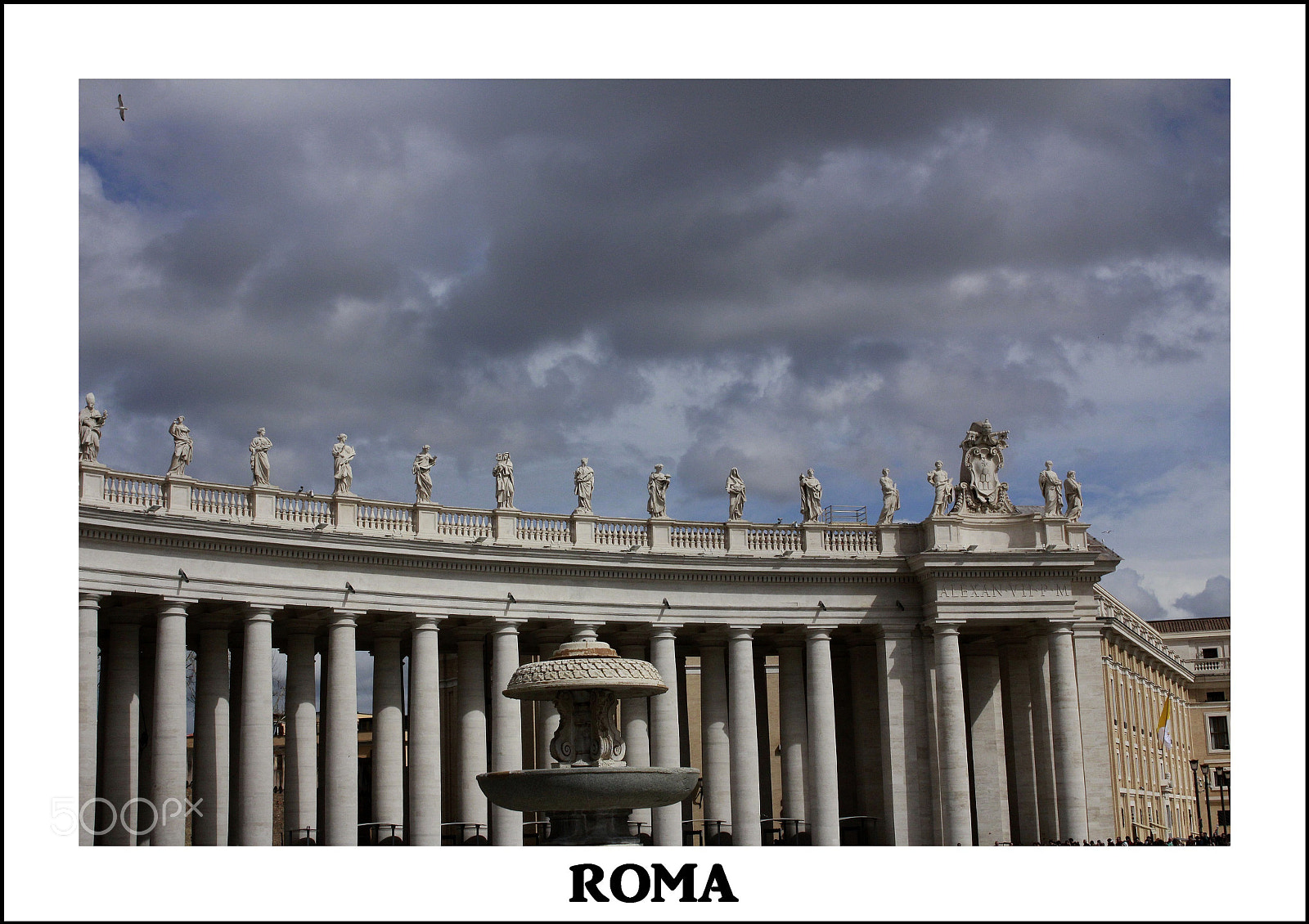 Canon EOS 550D (EOS Rebel T2i / EOS Kiss X4) + Canon EF-S 18-55mm F3.5-5.6 IS sample photo. Roma vatican photography