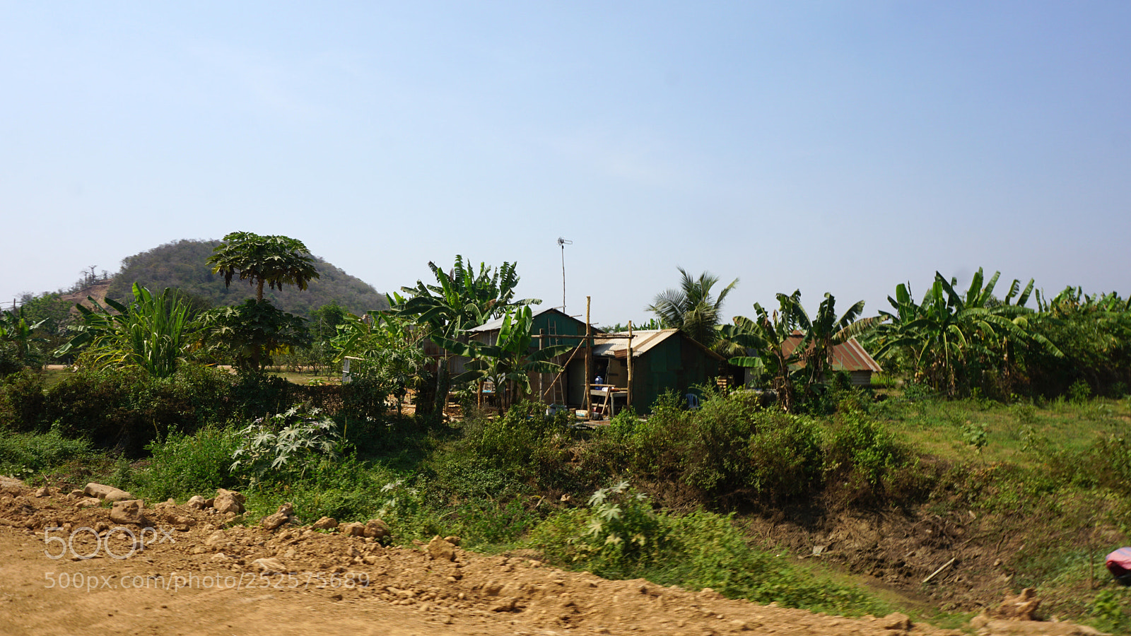 Sony a6000 sample photo. Araund battambang village photography