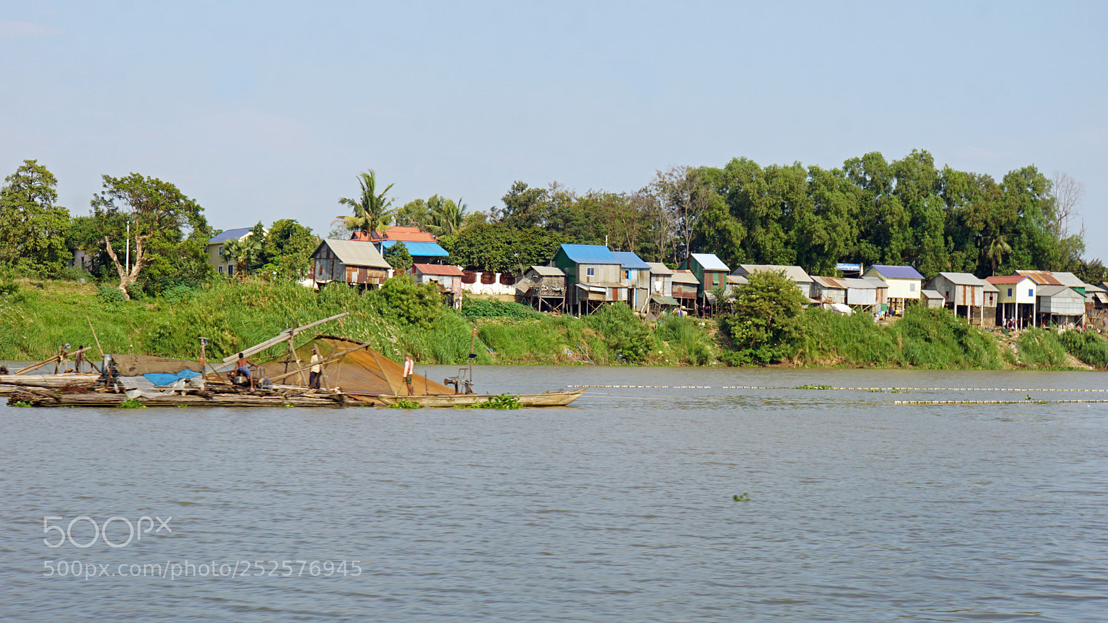 Sony a6000 sample photo. Phnom penh riverside photography