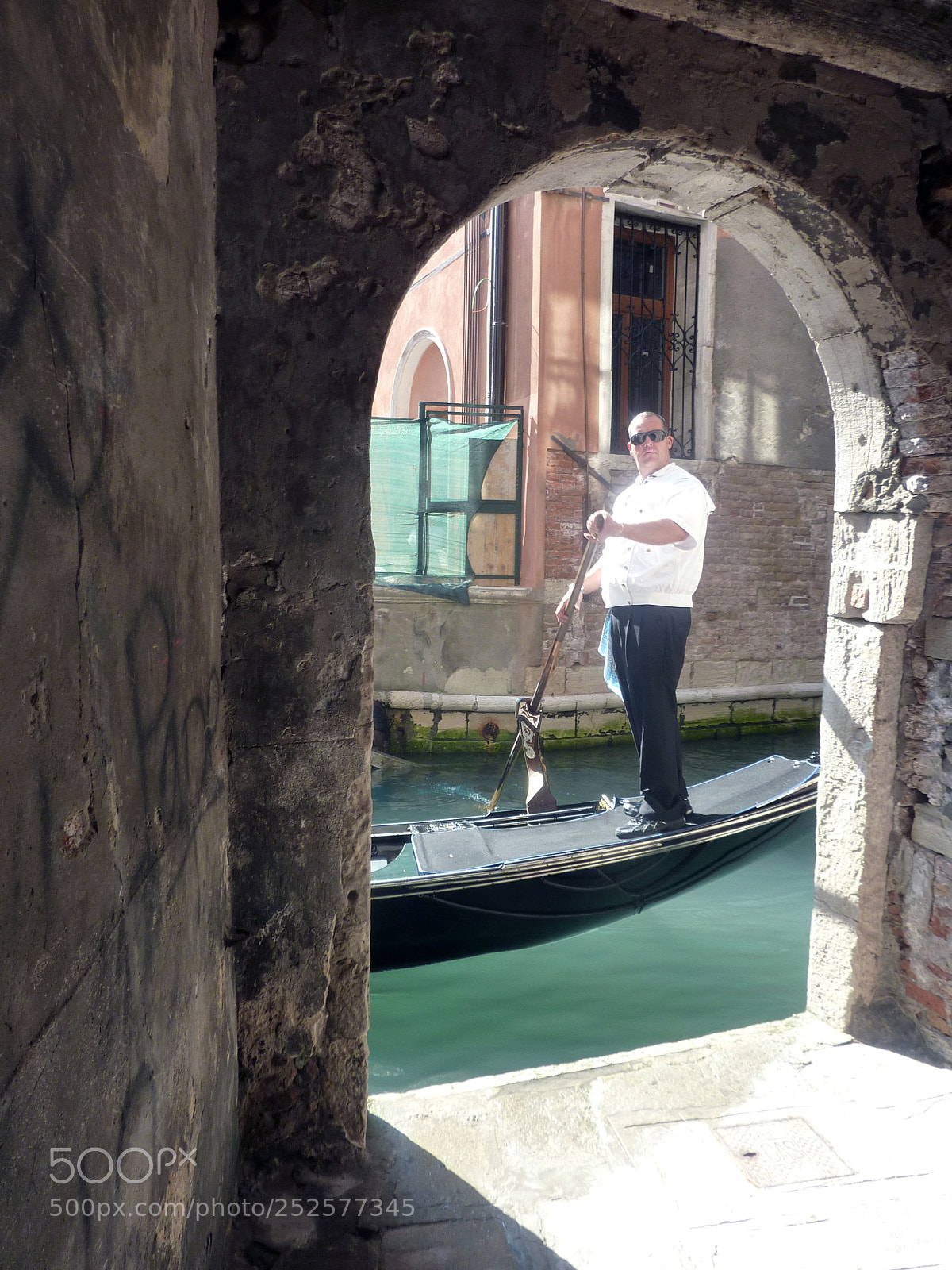 Panasonic DMC-TZ7 sample photo. Gondolier photography
