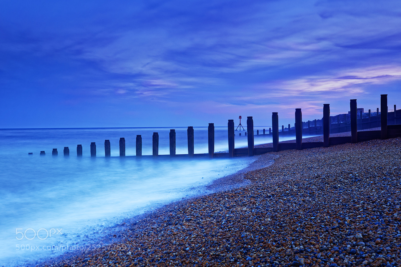 Canon EOS 5DS R sample photo. Langney point twilight photography