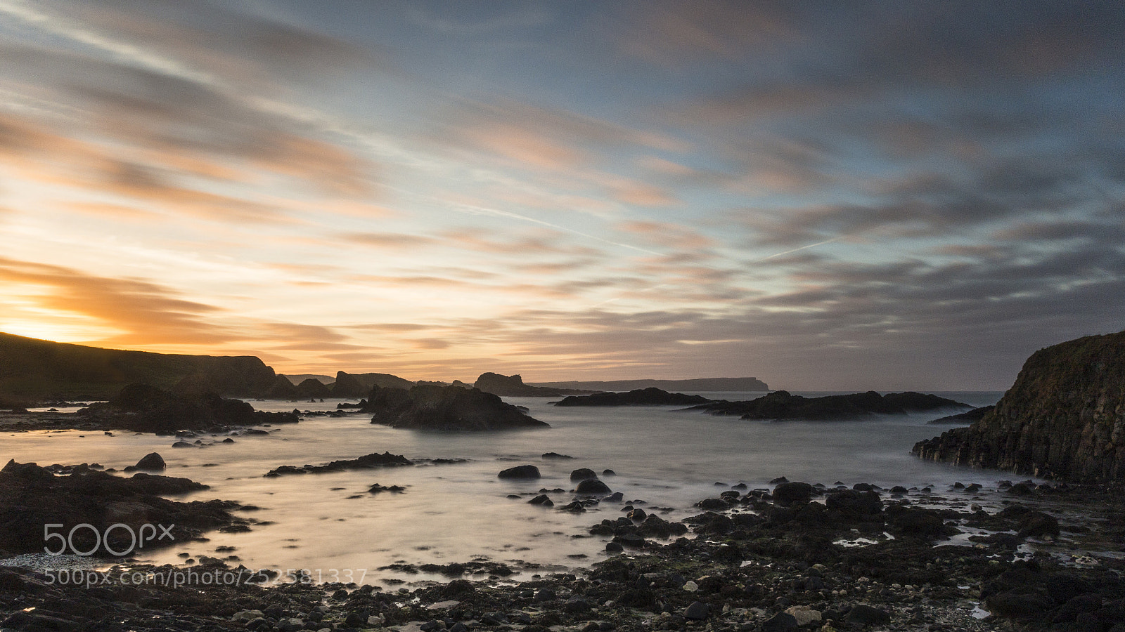Olympus OM-D E-M5 sample photo. Evening near ballintoy-5 photography